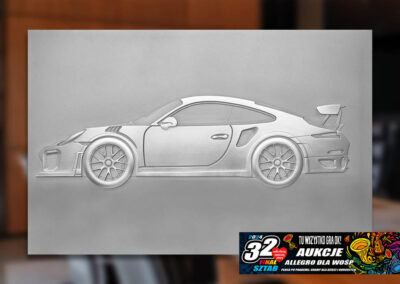 odlew aluminiowy Porsche GT2 RS