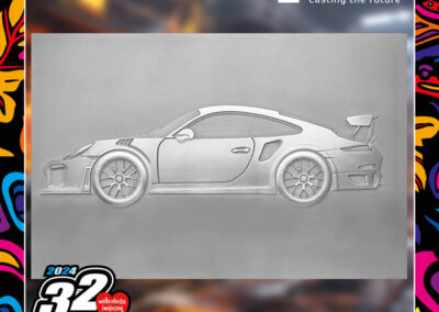 odlew aluminiowy Porsche GT2 RS