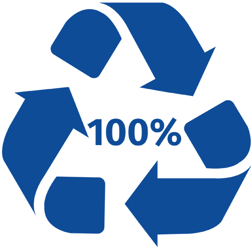 100% recyclebar